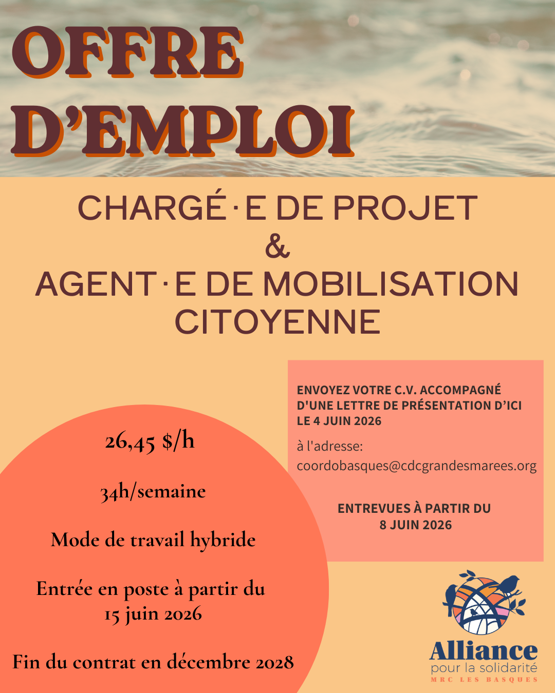 Offre d'emploi rond point+mob